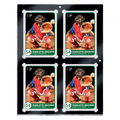 130PT 4-Card Black Border UV ONE-TOUCH® Magnetic Holder