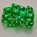 ECLIPSE® Acrylic RPG Dice Set (11ct) - Forest Green