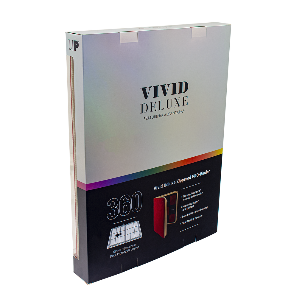 Vivid Deluxe 9-Pocket Zippered PRO-BINDER®
