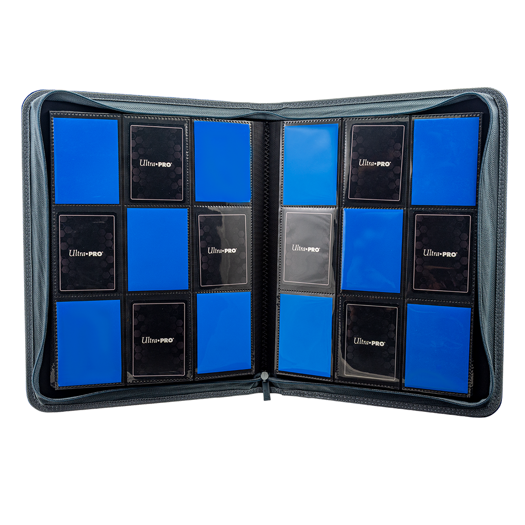 Vivid Deluxe 9-Pocket Zippered PRO-BINDER®