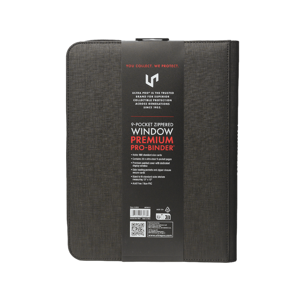 9-Pocket Zippered Window Premium PRO-BINDER®