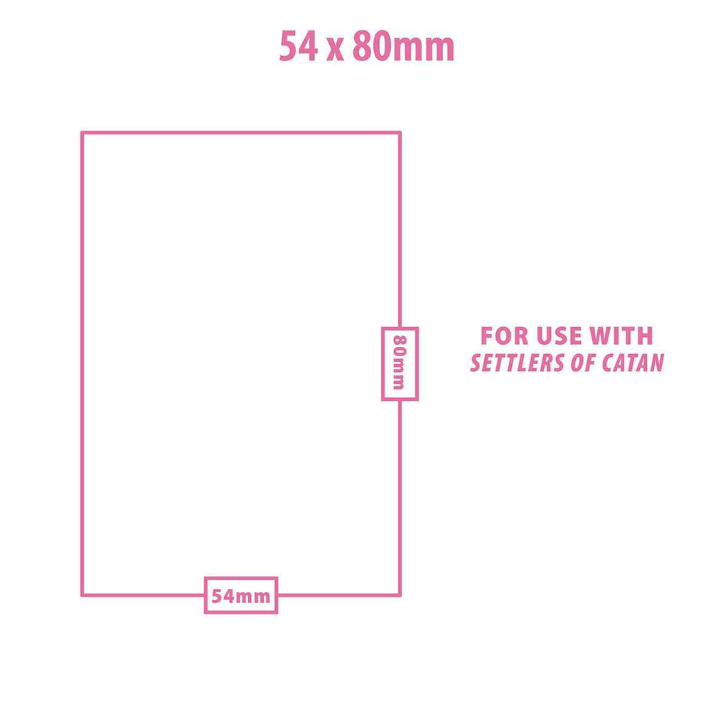 Special Sized Lite Board Game Sleeves (100ct) for 54mm x 80mm Cards