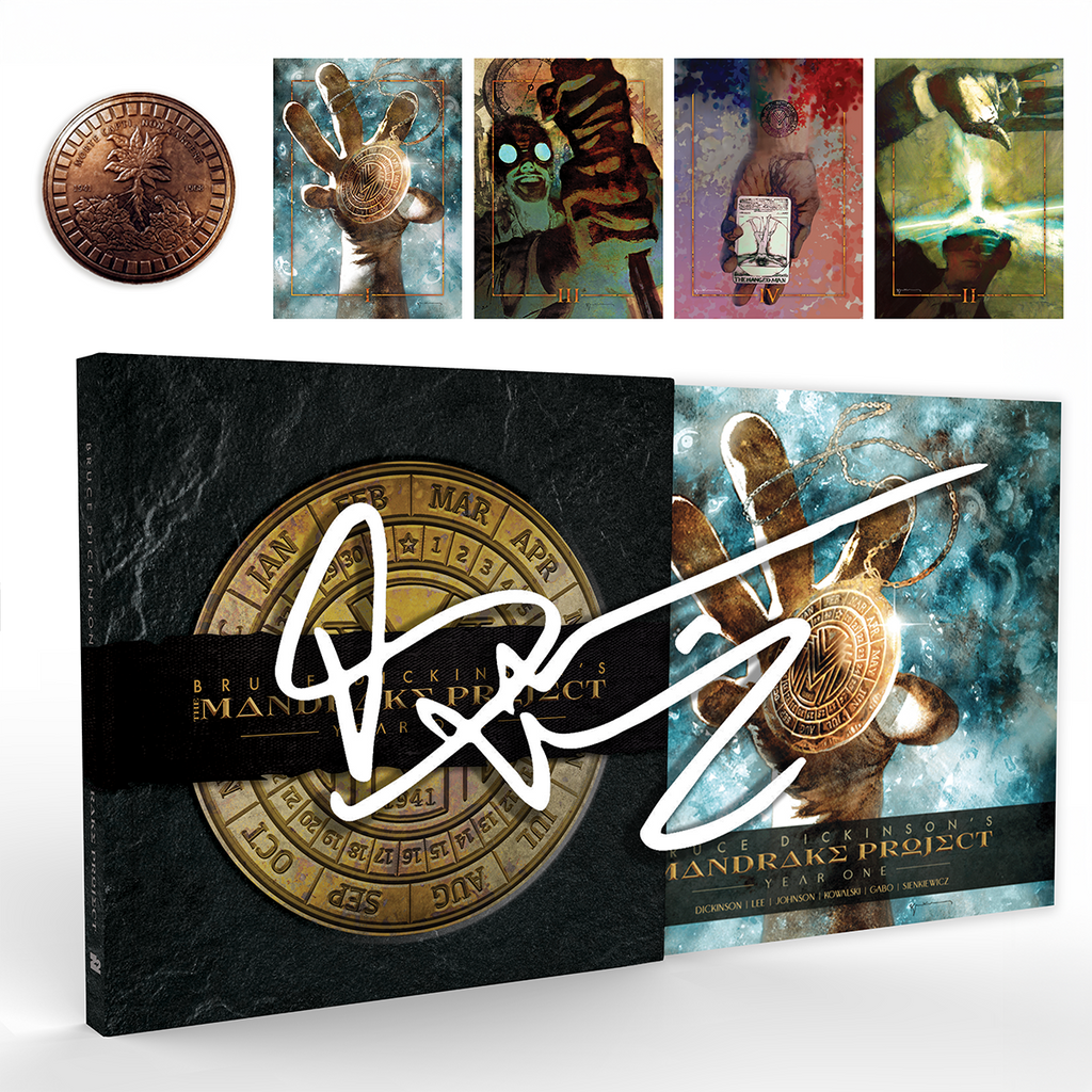 BRUCE DICKINSON'S THE MANDRAKE PROJECT: YEAR ONE (Platinum Signed Edition)