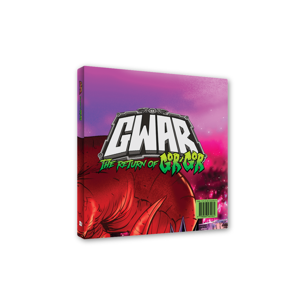 GWAR: 'The Return of Gor Gor' Signed Platinum Edition Comic Book + Vinyl LP (Limited Edition Fruit Punch)