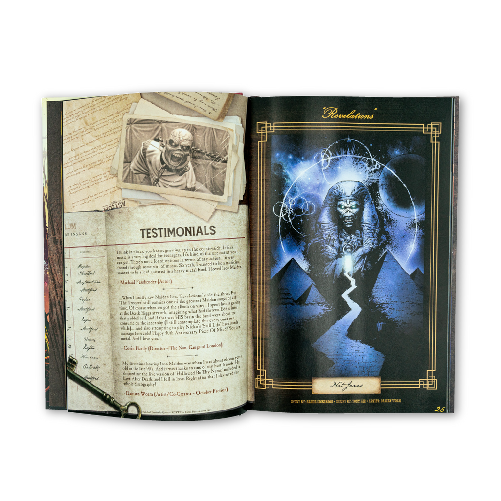 Iron Maiden: Piece Of Mind - "The Trooper" Edition Hardcover (Limited to 200)