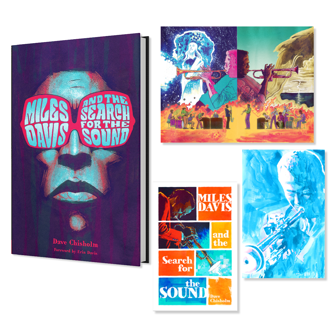 Dave Chisholm 3-Book Deluxe Bundle: Miles Davis, Blue Note Records & Charlie Paker