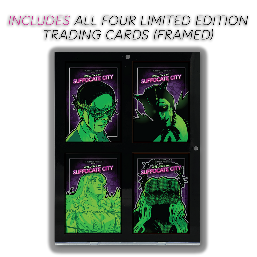 The Funeral Portrait: Welcome To Suffocate City - SIGNED Graphic Novel (Platinum Limited Edition)