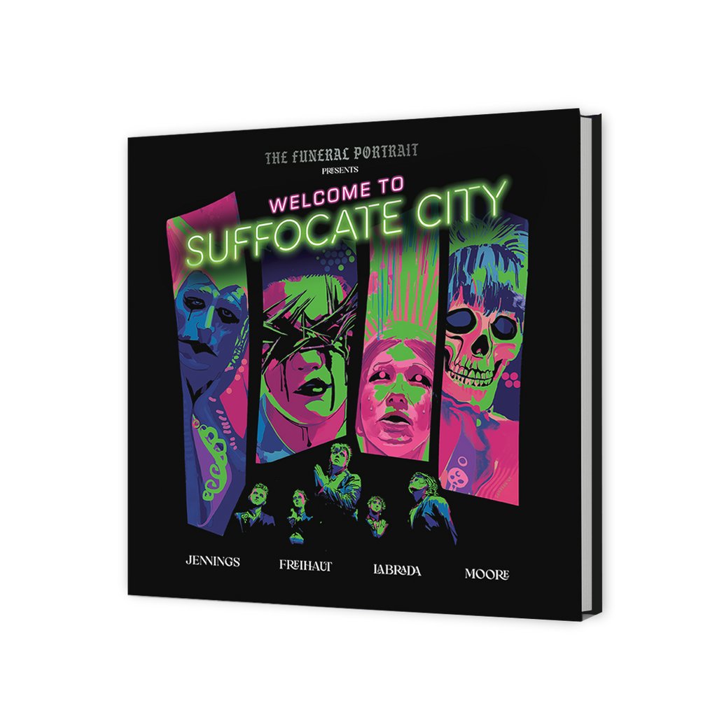 The Funeral Portrait: Welcome To Suffocate City - SIGNED Graphic Novel (Platinum Limited Edition)