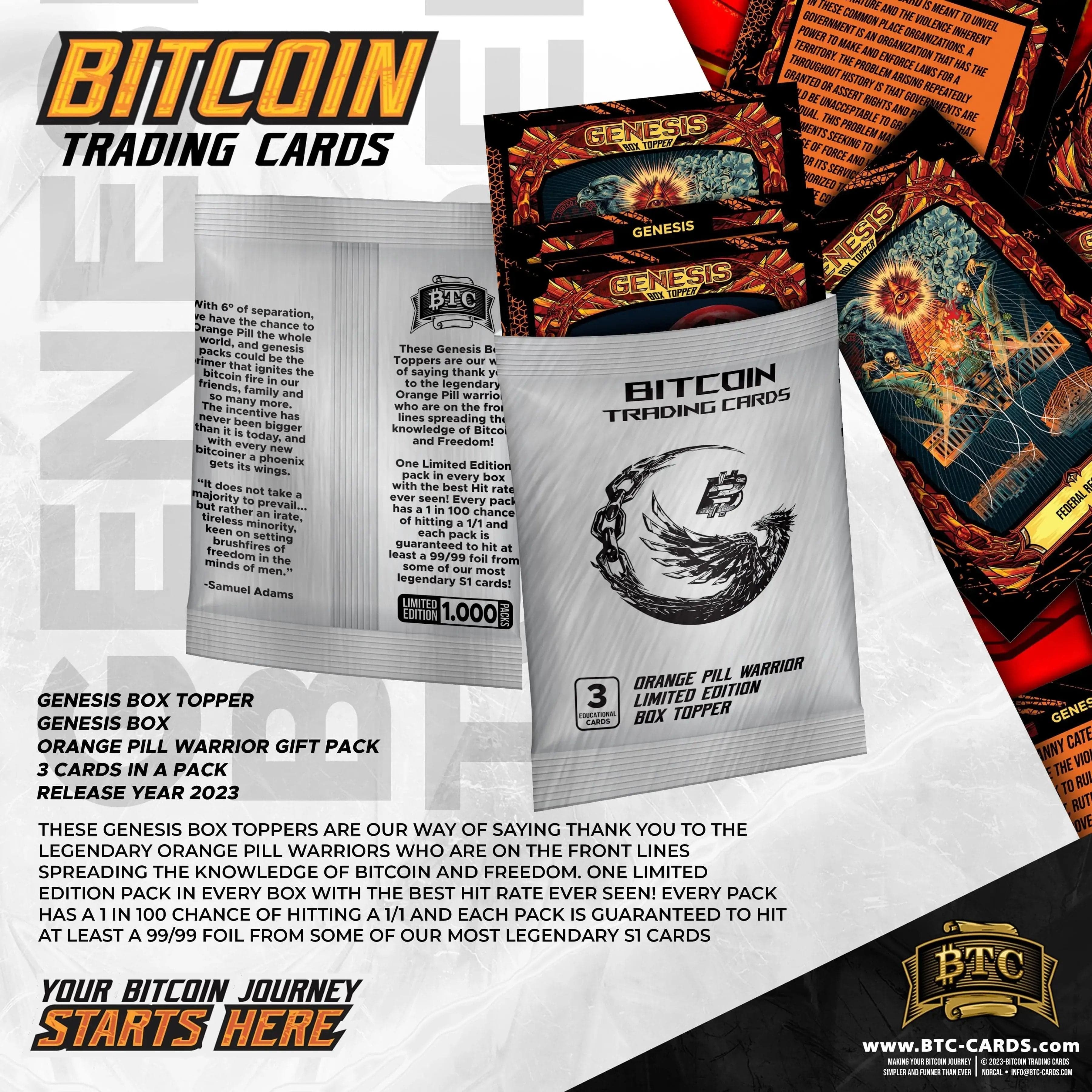 Genesis Box Topper Pack – Limited Edition