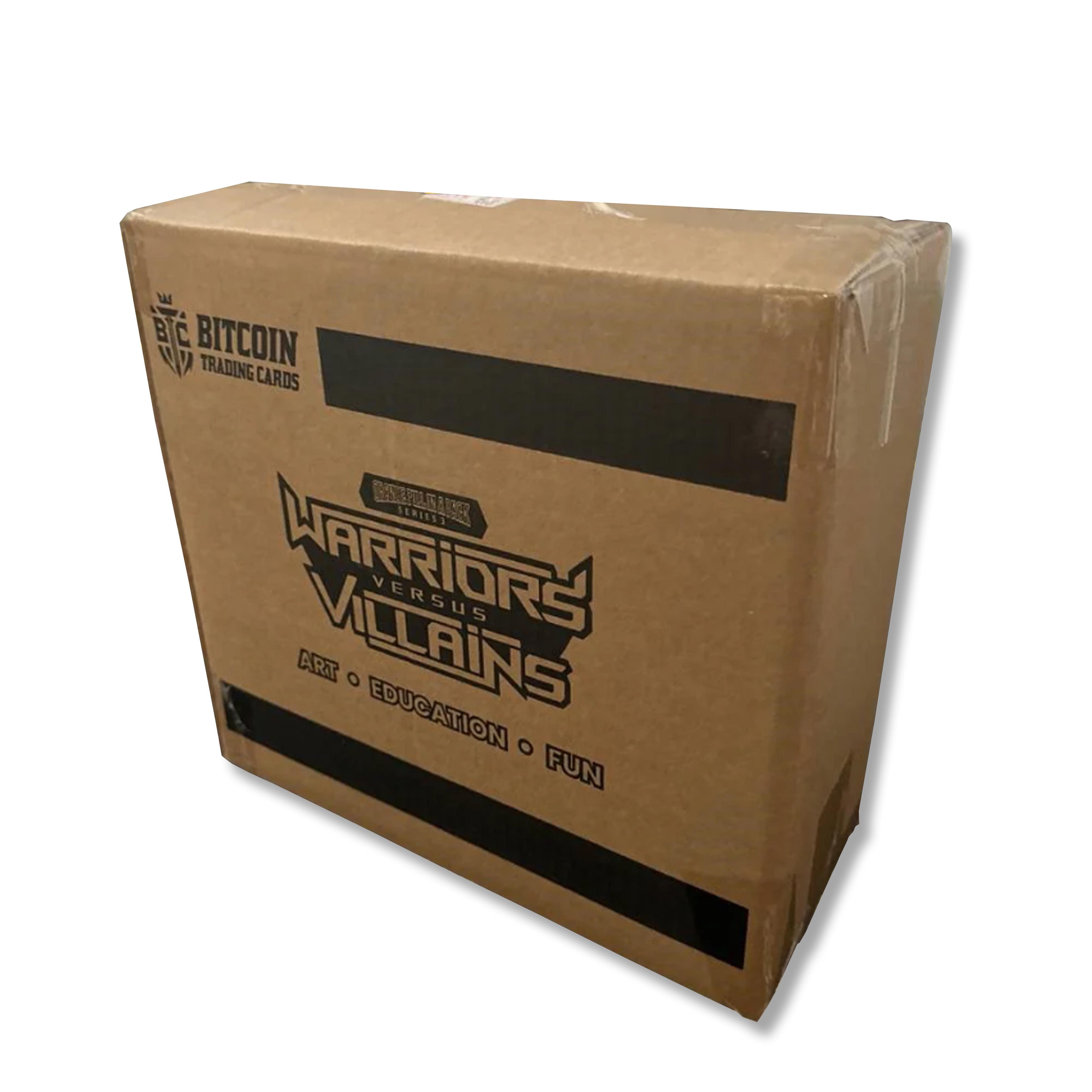 Case - OPP S3 Warriors vs Villains (8 Hobby Boxes)