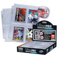 Premium Series 4-Pocket Secure Pages (100ct) for TOPLOADER® Sleeves