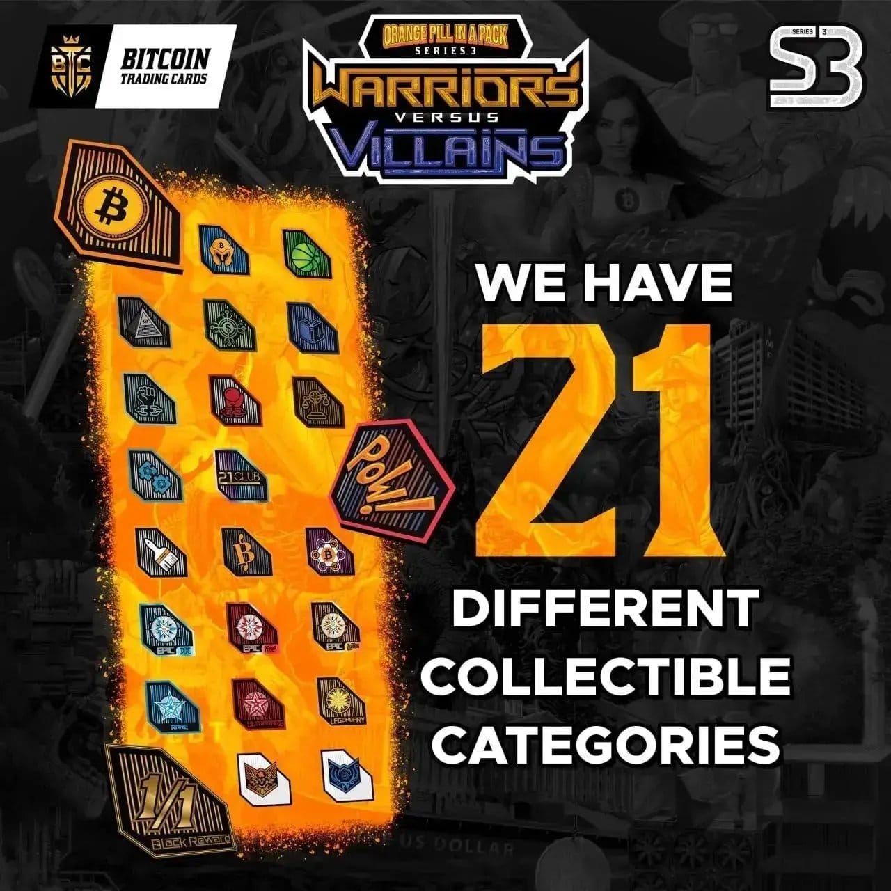 Box - OPP S3 Warriors vs Villains